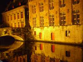 Bruges by night