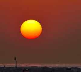 Coucher sur la ville !