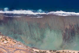 un bout de Réunion vue du ciel
