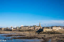 Ciel bleu sur St Malo