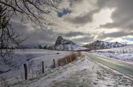 Sur la route d'Apchon