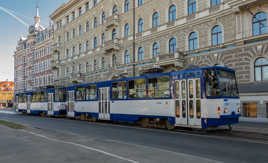 Tram à RIGA