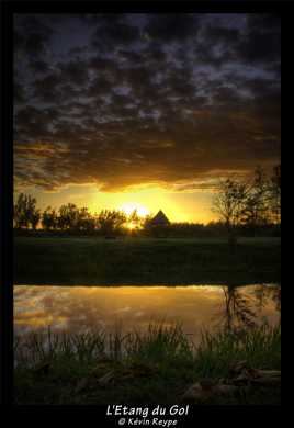 Coucher de Soleil sur l'Etang du Gol - Ile de la Réunion