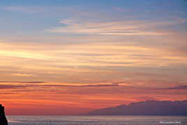 Crépuscule sur la Crète