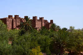 Ait Ben Haddou le rouge et le vert