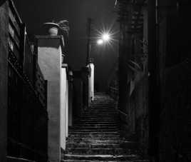 Nuit près du monastère de Cimiez