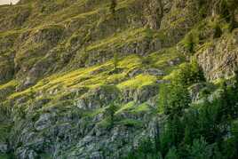 Lumière sur la montagne