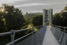 Pont suspendu - Ardèche 2013