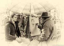 Place du Tertre à Paris