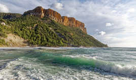 Gros temps à Cassis