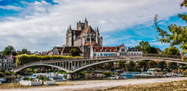 L’abbaye Saint-Germain au bord de l'Yonne 2
