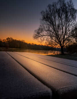 Je vais me poser ici tiens!