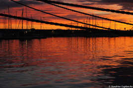 Coucher de soleil à Sète