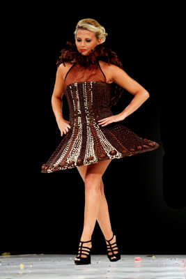 ROBE EN CHOCOLAT