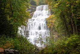 La cascade de l'éventail