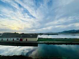 Marais salins au couchant