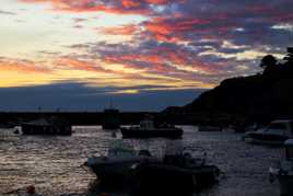 Un levé de soleil...difficile, mais photogénique