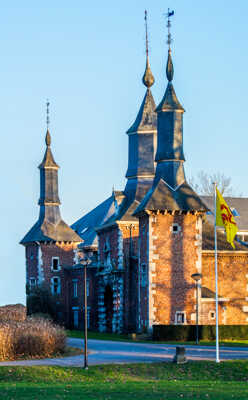 Entrée Château de Monceau sur Sambre