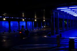 Nuit bleue à Nice