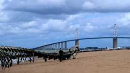 le serpent face au pont