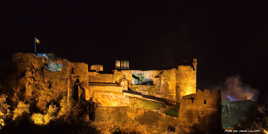 Le château en panoramique