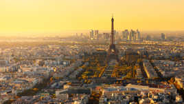 Golden Hour on Eiffel Tower