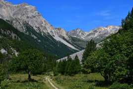 Vallée étroite Névache