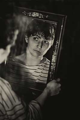 La fille au miroir.