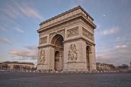 Place de l'Etoile, Paris.