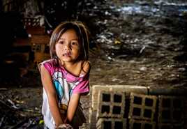 Petite fille du Mekong