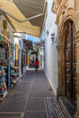 Lindos, île de Rhodes, ruelle 4
