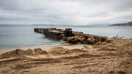 La plage de Juan-les-Pins