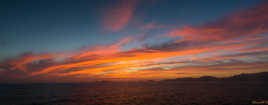 Couché de soleil sur les iles sanguinaires