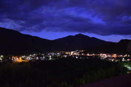 Clair de lune sur les Pyrénées Orientales