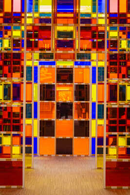 ''Les trois cabanes éclatées en une''