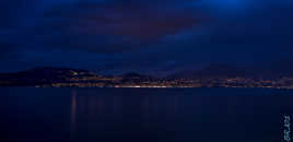 Nuit sur le Léman