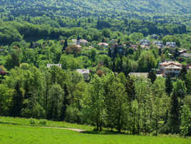 village dans la campagne