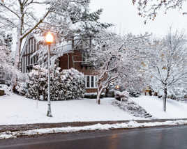 Montréal - Après la première chute de neige de l'année