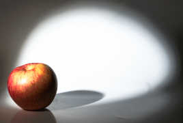 Présentateur pomme