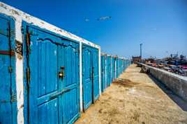 Sur le port d'Essaouira