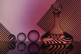 Harmonie des lignes droites et courbes