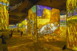 Carrières des lumières Baux-de-Provence