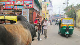 Dans les rues d'Agra