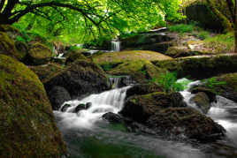 les cascades de Saint Herbot