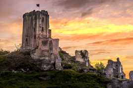 Chateau de Lavardin Sunset