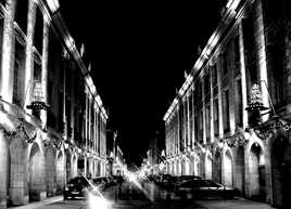 Rue Royale B&W