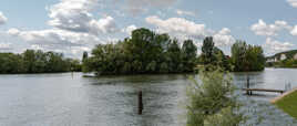 Ile privée sur la Seine aux Andelys