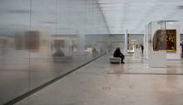 Temps d'arrêt pour admirer la galerie du temps