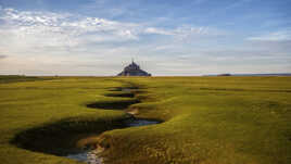 Les prés salés du Saint Michel