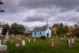 L'eglise bleue